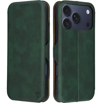 Pouzdro na mobilní telefon Pouzdro Techsuit - Bezpečná peněženka Plus - iPhone 17 Pro - zelená