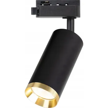 Bodové svítidlo Svítidlo do lišty Mica Track Černé + Zlaté 1xGU10