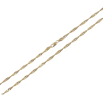 Řetízek Zlatý řetízek Lambada, 50 cm, 4,86 g, Au 585