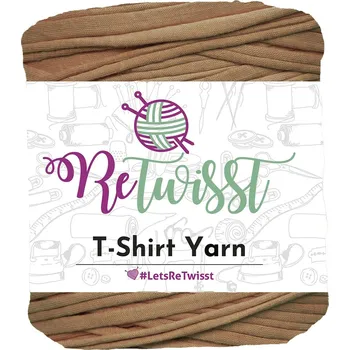 Příze špagáty ReTwisst světle skořicové