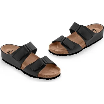 Dámská zdravotní obuv Obuv zdravotní FORcare 305001 černá (Módní korkové pantofle)