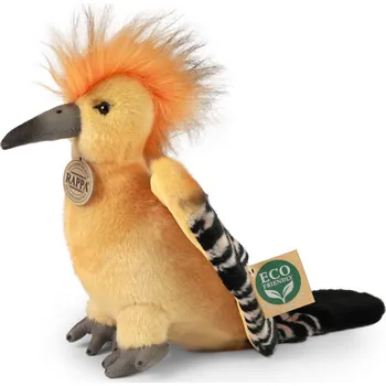 plyšák Plyšový pták dudek chocholatý 22 cm, ECO-FRIENDLY