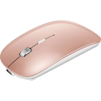 Myš Bluetooth bezdrátová myš - růžovozlatá