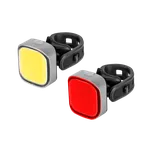 Rebel Sada světel na kolo 2ks (s kabelem USB)