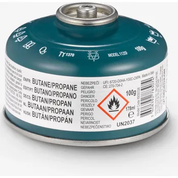 Plynová kartuše DECATHLON Šroubovací plynová kartuše k vařiči 100 g