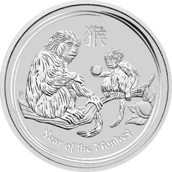 Sběratelství Stříbrná mince 1 Oz Lunar Series II Year of the Monkey 2016
