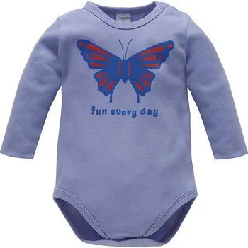 Kojenecký body PINOKIO Body dlouhý rukáv Imagine FIALOVÁ - 92