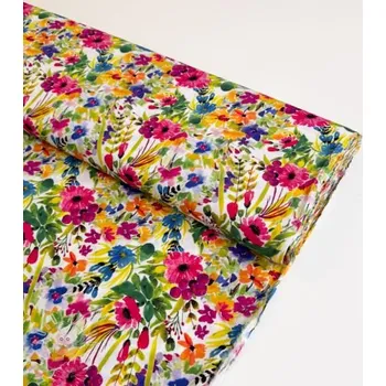 Viskóza RADIANCE Flowers Zanny digital print