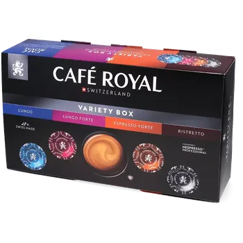 Káva Café Royal | Variety box - Počet kapslí pro Nespresso® Pro: 40
