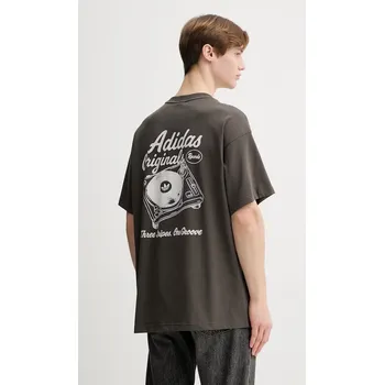 Bavlněné tričko adidas Originals KW7991 zelená 87X, vel. S