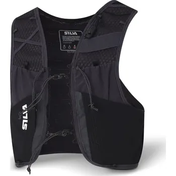 Běžecké oblečení Běžecká vesta SILVA Strive 10 - černá Velikost textilu: L