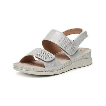 Dámská obuv Sandály Clara Barson WS040801-01 Stříbrná 35