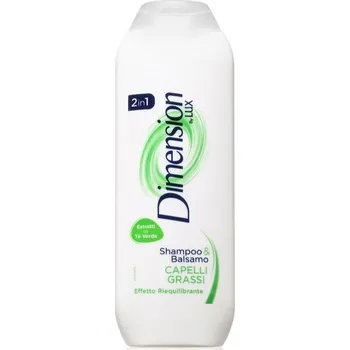 Dimension by Lux 2in1 šampon a kondicionér 2 v 1 pro mastné vlasy 250 ml
