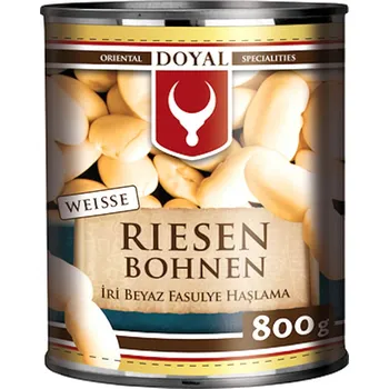 Konzervovaná luštěnina Doyal fazole bílá velká 800 g