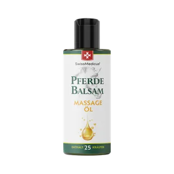 Masážní přípravek Swissmedicus Koňská mast masážní olej 200 ml 7640133075594