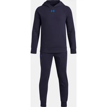 Under Armour Chlapecká souprava UA Rival Fleece Suit 1379802-403 Modrá YSM