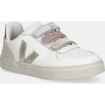 Pánská móda Dětské kožené tenisky Veja Small V-10 CV0520647C.28.35 bílá 00X, EUR 31