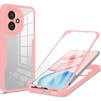 Pouzdro na mobilní telefon Techsuit - ColorVerse 360 Series + Screen Protector - Honor 400 - růžová