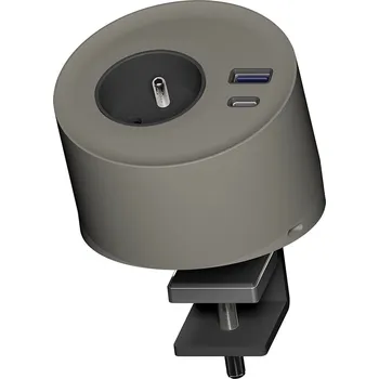 Elektrická zásuvka ASA 59002000044 VERSASPOT Montážní sada Stand Alone pro instalaci na povrch, šedá