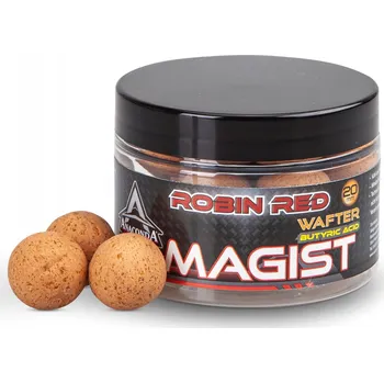 Boilies Saenger Anaconda vyvážené boilie Wafter Magist Robin Red 70g Průměr: 16mm