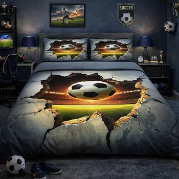 Povlečení 2-dílné ložní povlečení - Síla fotbalové střely