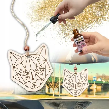 Vůně do auta Sada - Vůně do auta KOČKA + parfém Milion - Nejlepší vůně do auta