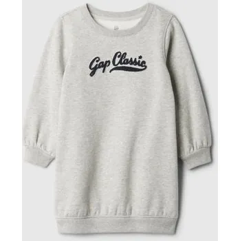 Kojenecké šaty Baby mikinové šaty s logem