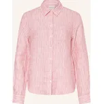 Gant Dámská Lněná Košilová Halenka, růžová / bílá, 36