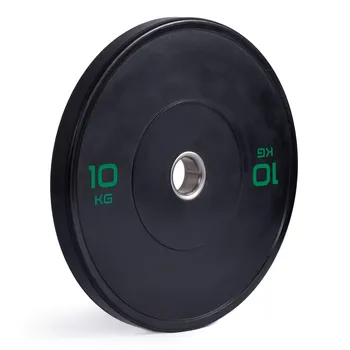 Trinfit Bumper Plate Black, 10 kg