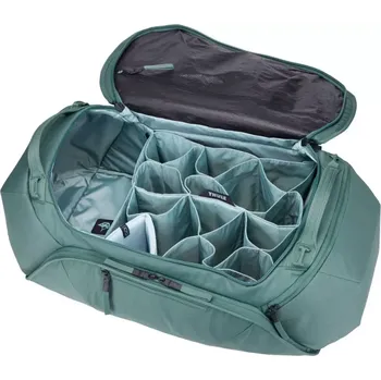 batoh na kolo THULE Thule RoundTrip Bike Duffel 55 L cyklistická sportovní taška barva světle zelená