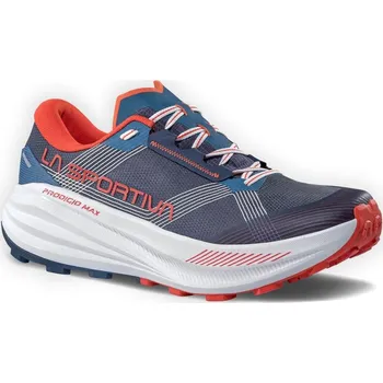 Pánská sportovní obuv pánské běžecké boty s maximálním tlumením LA SPORTIVA Prodigio Max Night Sky/Mountain Red - 48
