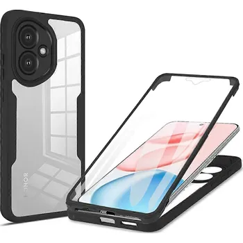 Pouzdro na mobilní telefon Techsuit - ColorVerse 360 Series + Screen Protector - Honor 400 - černá