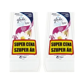 Osvěžovač vzduchu Glade osvěžovač vzduchu Gel Pure Clean Japonská zahrada duo pack 2× 150 g