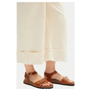 Dámská obuv Sandály JENNY YLD-P9118 Hnědá 39