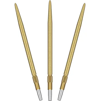 Příslušenství pro šipky Target hroty na šipky steel Swiss SLK, zlaté Délka hrotu: 42 mm