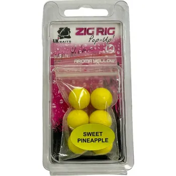 Boilies LK Baits ZIG RIG Pop-Up 14 mm - Sweet Pineapple