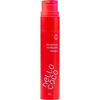 zubní pasta hello coco zubní pasta, Strawberry, 60g