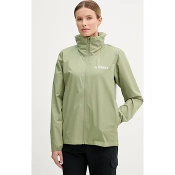 Pánská větrovka Sportovní bunda adidas TERREX Essentials KA7048 zelená 70X, vel. XL