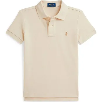 Pánské tričko Dětská bavlněná polokošile Polo Ralph Lauren 322703632508 béžová 01X, vel. 94-100