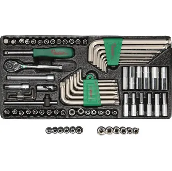 Sada nářadí Vložka na nářadí pro vozík 1/4" HANS TT-43HP