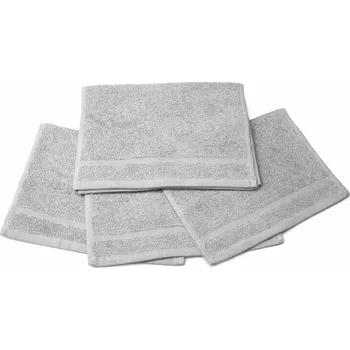 Dětský ručník pro mateřské školy 30x50 cm - Stříbrný