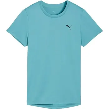 Dámské sportovní triko Puma W TAD ESSENTIAL CREW TEE S Tyrkysová, Černá