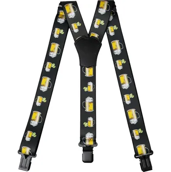 Kšandy Universal Designové kšandy s pivem - zelené