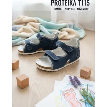 Chlapecké sandály Protetika - sandály ORS T 115 modro-šedá 28-38 Veľkosť: 33