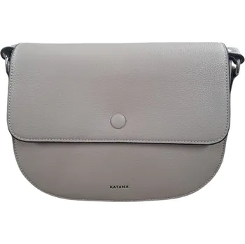 Kabelka Katana kožená crossbody kabelka tmavě béžová 18103-04