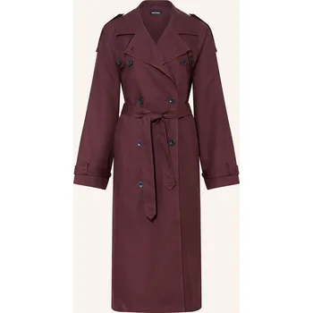 Dámský kabát Meotine Trenchcoat Bobby, tmavě červená