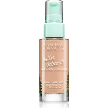 Přípravek na tvář Physicians Formula Butter Believe It! krémový korektor a make-up 30 ml Light
