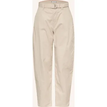 Tommy Hilfiger Dívčí Kalhoty Barrel Fit, béžová, 164