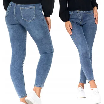 Dámské džíny Džíny Skinny Fit MORAJ Dámské Džíny Úzké Nohavice s Vysokým Pasem - XXL