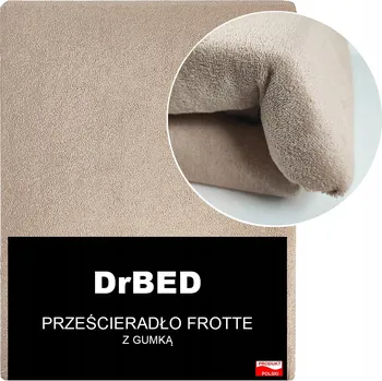 Prostěradlo Prostěradlo s gumou DrBED froté 220 x 200 cm